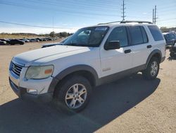 Salvage cars for sale at Colorado Springs, CO auction: 2006 Ford Explorer XLT