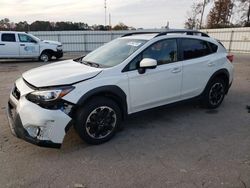 Salvage cars for sale at Dunn, NC auction: 2021 Subaru Crosstrek Premium