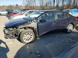 Salvage cars for sale at Candia, NH auction: 2022 Toyota Corolla LE