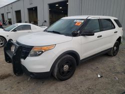 Salvage cars for sale at Jacksonville, FL auction: 2014 Ford Explorer Police Interceptor