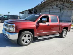 Vehiculos salvage en venta de Copart Corpus Christi, TX: 2017 Chevrolet Silverado K1500 LTZ