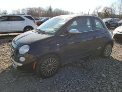 Fiat salvage cars for sale: 2015 Fiat 500 Lounge