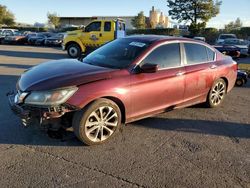 Salvage cars for sale at auction: 2013 Honda Accord Sport