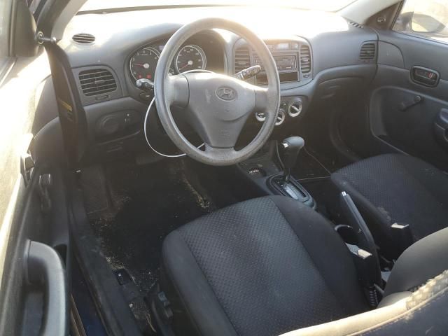 2010 Hyundai Accent Blue