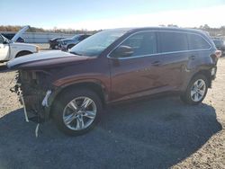 Toyota Highlander salvage cars for sale: 2015 Toyota Highlander Limited