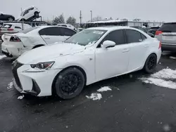 Salvage cars for sale at Denver, CO auction: 2017 Lexus IS 350