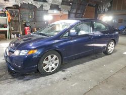 Honda Civic lx salvage cars for sale: 2007 Honda Civic LX