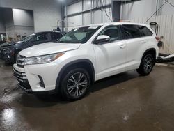 2017 Toyota Highlander LE en venta en Ham Lake, MN