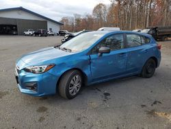 Vehiculos salvage en venta de Copart East Granby, CT: 2018 Subaru Impreza