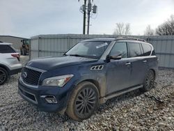 Infiniti Vehiculos salvage en venta: 2016 Infiniti QX80