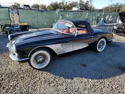 Salvage cars for sale at Riverview, FL auction: 1958 Chevrolet Corvette