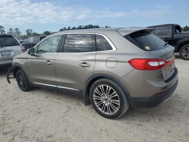 2017 Lincoln MKX Reserve