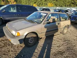 Honda salvage cars for sale: 1986 Honda Civic 1500 DX