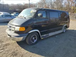 Dodge b Series salvage cars for sale: 2001 Dodge RAM Van B1500