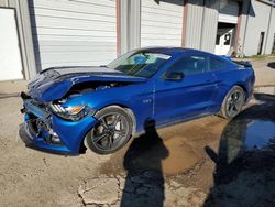 Salvage cars for sale at Grenada, MS auction: 2017 Ford Mustang GT