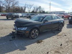 Salvage cars for sale at Bridgeton, MO auction: 2017 Audi A4 Premium Plus