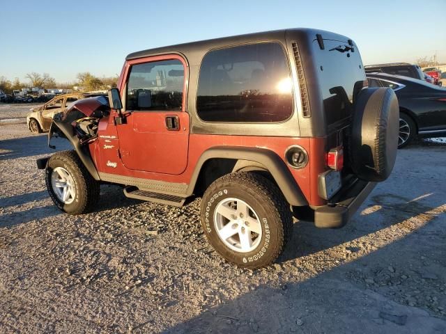 2001 Jeep Wrangler / TJ Sport