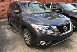 Nissan salvage cars for sale: 2014 Nissan Pathfinder S