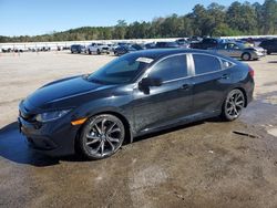 Salvage cars for sale at Harleyville, SC auction: 2020 Honda Civic Sport