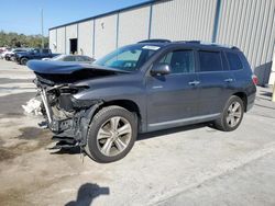 Salvage cars for sale at Apopka, FL auction: 2011 Toyota Highlander Limited