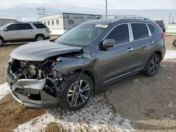 Salvage cars for sale at Bismarck, ND auction: 2017 Nissan Rogue S