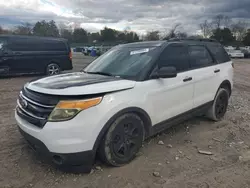 Salvage cars for sale at Madisonville, TN auction: 2013 Ford Explorer