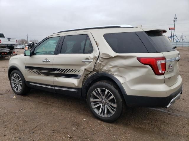 2017 Ford Explorer Platinum