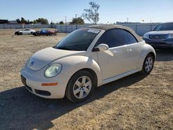 Volkswagen Beetle salvage cars for sale: 2007 Volkswagen New Beetle Convertible Option Package 1