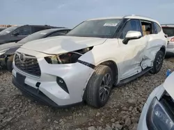 Toyota salvage cars for sale: 2022 Toyota Highlander XLE