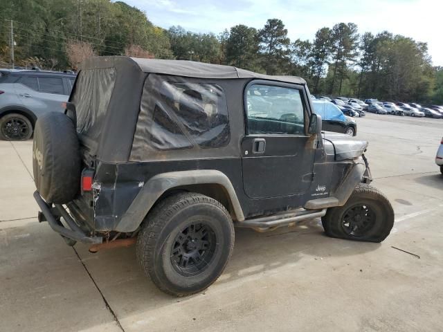 2004 Jeep Wrangler / TJ SE