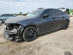 Salvage cars for sale at auction: 2024 Honda Civic Sport