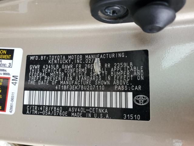 2011 Toyota Camry Base