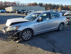 Salvage cars for sale from Copart Exeter, RI: 2011 Honda Accord EXL