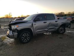 Toyota Tundra Crewmax sr5 salvage cars for sale: 2017 Toyota Tundra Crewmax SR5