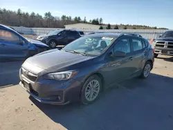 Subaru salvage cars for sale: 2018 Subaru Impreza Premium Plus