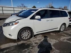 2015 Toyota Sienna XLE en venta en Littleton, CO