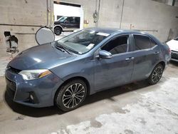 Salvage cars for sale at Blaine, MN auction: 2016 Toyota Corolla L