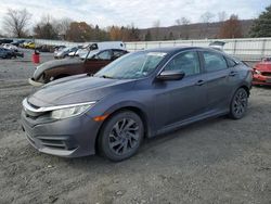 Salvage cars for sale at Grantville, PA auction: 2016 Honda Civic EX