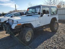 Jeep salvage cars for sale: 1988 Jeep Wrangler