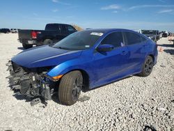 Salvage cars for sale at Taylor, TX auction: 2020 Honda Civic Sport