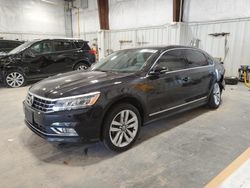 Salvage cars for sale at Milwaukee, WI auction: 2017 Volkswagen Passat SEL Premium