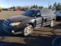 Vehiculos salvage en venta de Copart Denver, CO: 2008 Subaru Outback