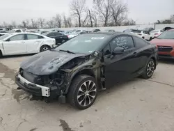 Salvage cars for sale at Bridgeton, MO auction: 2013 Honda Civic SI