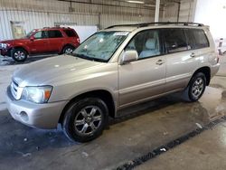 Toyota salvage cars for sale: 2007 Toyota Highlander Sport