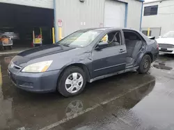 2006 Honda Accord LX en venta en Vallejo, CA