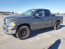 Salvage trucks for sale at Grand Prairie, TX auction: 2004 Dodge RAM 1500 ST