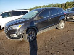 Salvage cars for sale at Greenwell Springs, LA auction: 2019 Ford Escape SE