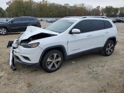 Jeep salvage cars for sale: 2019 Jeep Cherokee Limited