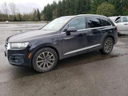 Audi q7 salvage cars for sale: 2018 Audi Q7 Prestige