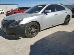 Nissan salvage cars for sale: 2014 Nissan Maxima S